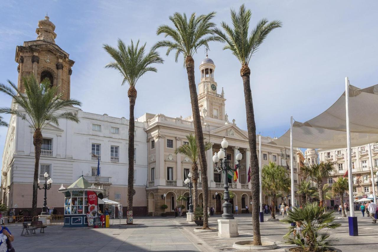 Casa La Muralla MEDIEVAL Cádiz Exterior foto