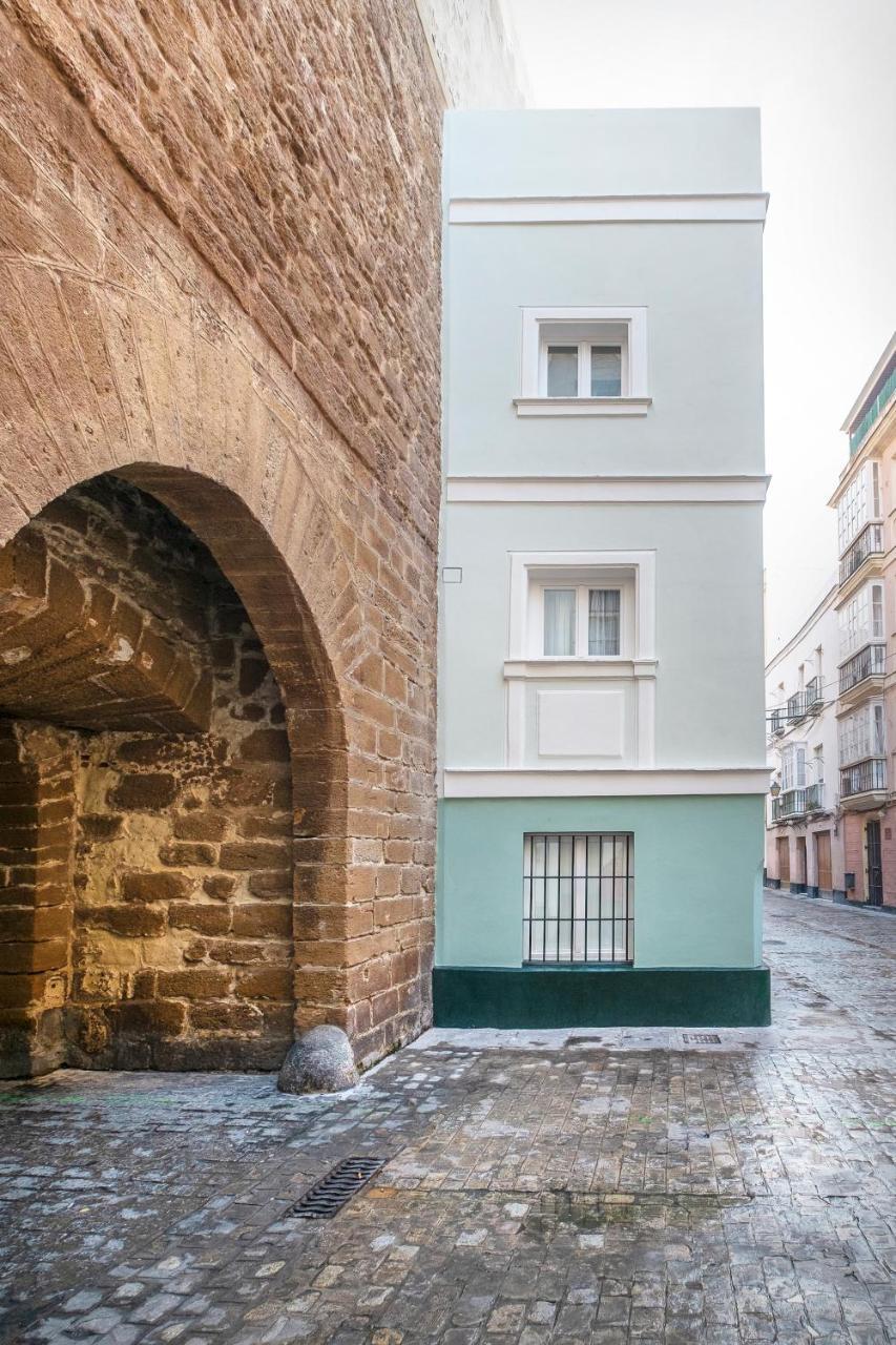 Casa La Muralla MEDIEVAL Cádiz Exterior foto