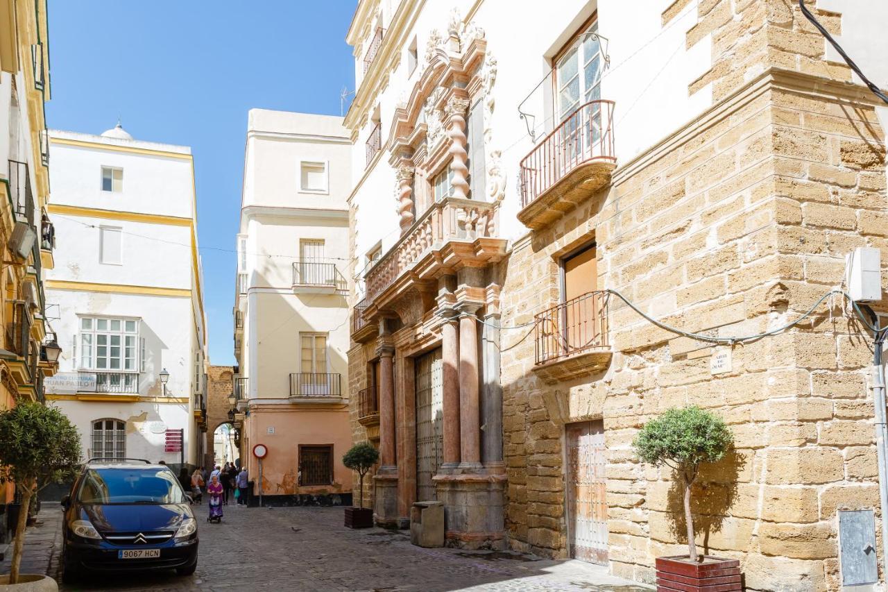 Casa La Muralla MEDIEVAL Cádiz Exterior foto